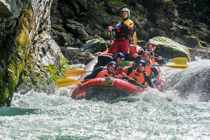 Whitewater Action Rafting Experience in Engadin - Getting suited up for the Inn River
