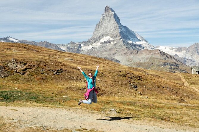 Zermatt Guided Day Hike - A break after the walking