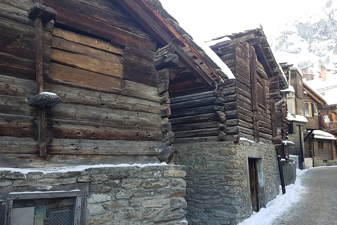 Zermatt Village Walk and Glacier Paradise Private Day Trip - Two hours among old wooden houses in Zermatt