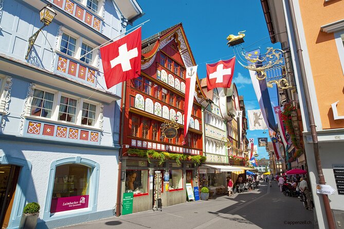 Zurich Open Top Bus, Chocolate and Cheese Factory Tour Appenzell - The St. Gallen adjustment