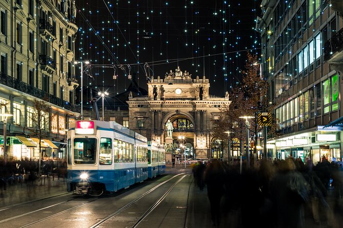 Zurich’s Enchanted Christmas: A Festive Journey - Bahnhofstrasse, Zurich’s polished Christmas display