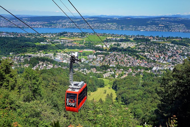 Zurich Walking Tour With Cruise and Aerial Cable Car - Walking through Zurich’s old center